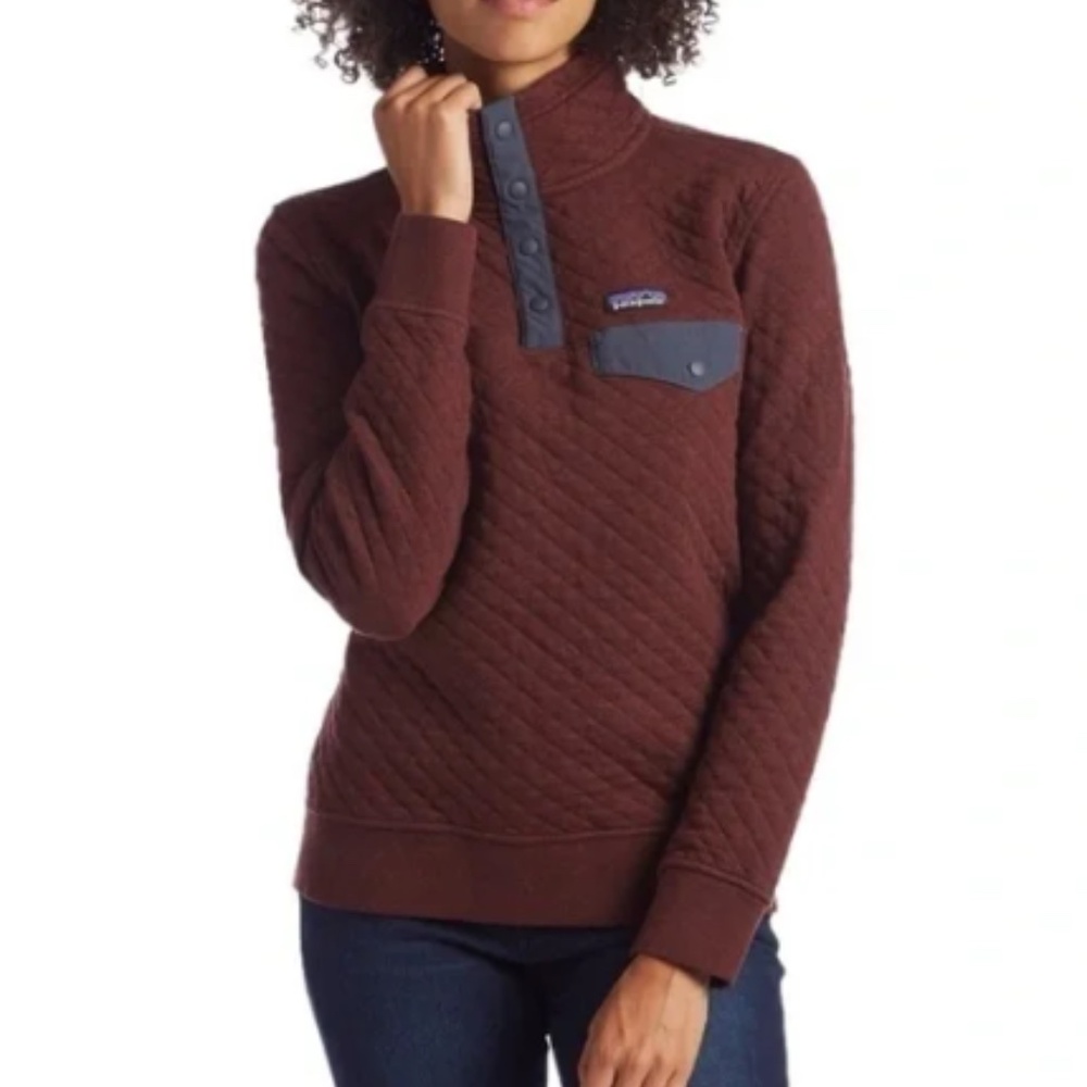 Patagonia Women's Cotton Quilt Snap T Pullover Small